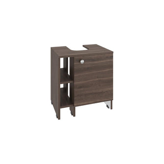 Mueble para Lavamanos Omahi, Milan y Blanco Duqueza, con Variedad de Entrepaños