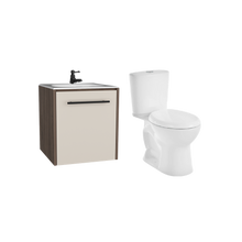 Combo Lavamanos Vulcan VI, Milan y Capri, Incluye Lavamanos, Grifería y Sanitario