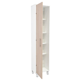 Mueble de Aseo Jalisco, Blanco, con Cuatro Entrepaños y Amplio Espacio de Almacenamiento