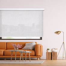 Persiana Enrollable Premium Screen Diseno Gris 180X140
