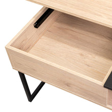 Mesa de Centro Salento, Beige con Gran Capacidad de Almacenamiento