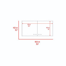 Gabinete Superior Cantabria, Wengue y Fresno Europeo, con Dos Puertas Batientes