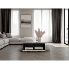 Mesa de Centro Marsel, Wengue y Cartagena, con Una Puerta Abatible ZF