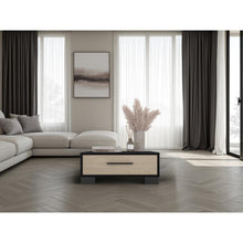 Mesa de Centro Marsel, Wengue y Cartagena, con Una Puerta Abatible ZF