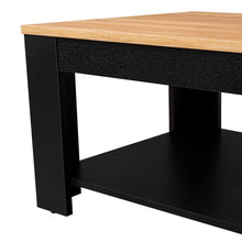 Mesa de Centro Sensi, Wengue y Fresno Europeo, con diseño moderno ZF