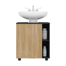 Mueble Para Lavamanos Pascuale, Fresno Europeo y Wengue, No incluye Lavamanos