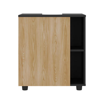 Mueble Para Lavamanos Pascuale, Fresno Europeo y Wengue, No incluye Lavamanos