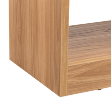 Mesa de Centro Wesley, Wengue y Fresno Europeo, con Amplio Espacio Ideal Para Ubicar Decoraciones