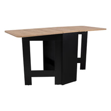 Mesa Auxiliar Galety, Wengue y Chocolate, Con Capacidad Para Seis Puestos