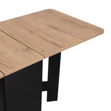 Mesa Auxiliar Galety, Wengue y Chocolate, Con Capacidad Para Seis Puestos