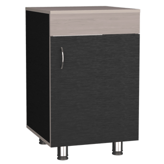 Mueble para Lavamanos Coralyn, Wengue y Nacar, con Amplio Espacio de Almacenamiento