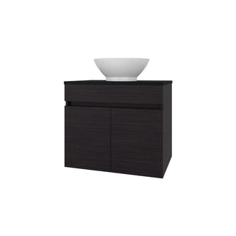 Mueble Baño Aereo Manchester, Wengue, Con Amplio Espacio de Almacenamiento ZF