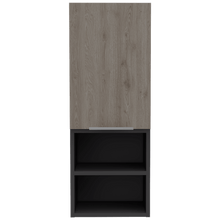 Gabinete de Baño Ciro, Humo y Plata Oscuro, Ideal Para Espacio Reducidos X2