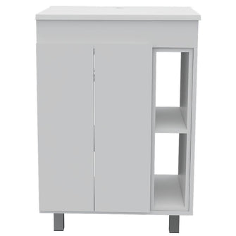 Mueble para Lavamanos Meka, Blanco Nevado, Incluye Lavamanos