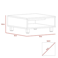 Combo para Sala Kent, Incluye Panel de Tv y Mesa de Centro