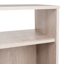 Mesa de Noche Brail, Humo, con Espacio Para Colocar Objetos Decorativos ZF