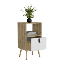 Combo Para Habitación Yuram, Incluye Base Cama - Colchón - Closet - Panel y Mesa de Noche