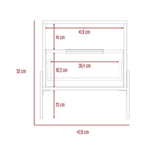 Combo Para Habitación Quito, Incluye Cama - Colchón - Mesa de Noche - Organizador y Espejo