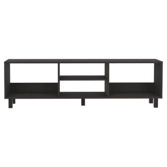 Mueble Multiusos Tunez, Wengue, Para Televisor Hasta 70 Pulgadas