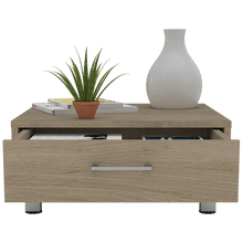 Mesa de Centro Ascher, Beige, con Un Cajón