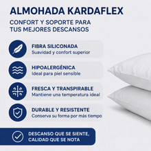 Almohadas Kardaflex Pack 2 Unidades, Color Blanco