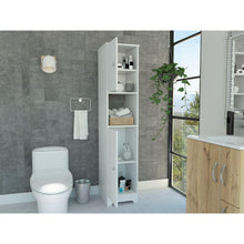 Mueble Auxiliar de Baño Ibis, Blanco, con Dos Puertas Batientes  ZF