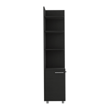 Mueble Esquinero Zendaya, Wengue, con Variedad De Entrepaños