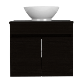 Mueble para Lavamanos Delhi, Wengue, con dos puertas batientes