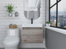 Mueble para Lavamanos Fussion, Humo, con Amplio Espacio para Almacenar