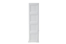Mueble Organizador  Elegance Liso Da Vinci, Blanco Perla, con Cuatro Puertas Batientes