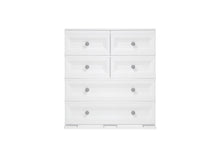 Mueble Organizador Elegance Dali, Blanco Perla, Con Gran Capacidad De Almacenamiento
