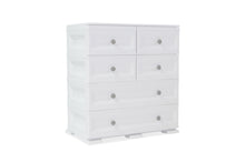 Mueble Organizador Elegance Dali, Blanco Perla, Con Gran Capacidad De Almacenamiento