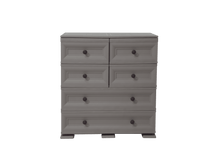 Mueble Organizador Elegance Dali, Cocoa, con Seis Cajones Deslizables