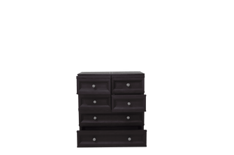 Mueble Organizador Elegance Dali, Wengue, con Seis Cajones Deslizables