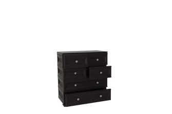 Mueble Organizador Elegance Dali, Wengue, con Seis Cajones Deslizables