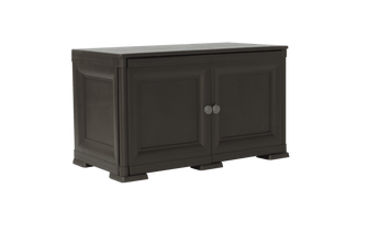 Mueble Organizador Elegance Liso Goya, Wengue, con Dos Puertas Batientes