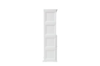 Mueble Organizador Elegance Liso Monet, Blanco Perla, con Dos Puertas Batientes