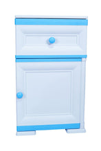 Mueble Organizador Elegance Tiziano, Infantil Azul, Con Dos Cajones Deslizables