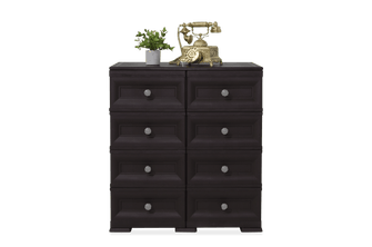 Mueble Organizador Elegance Van Gogh, Wengue, con Ocho Cajones Deslizables