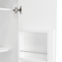 Alacena Varese, Blanco, con dos puertas y múltiples entrepaños