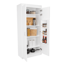 Alacena Varese, Blanco, con dos puertas y múltiples entrepaños