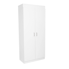 Alacena Varese, Blanco, con dos puertas y múltiples entrepaños