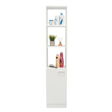 Organizador de Baño Aqua, Blanco, con Variedad de Entrepaños