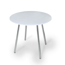 Mesa de Comedor redondo 4p (75x80x80) Blanco