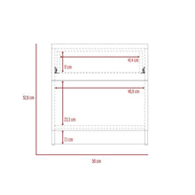 Combo Para Habitación Ecomas, Incluye Cama - Colchón - dos Mesas de Noche - Organizador y Repisa