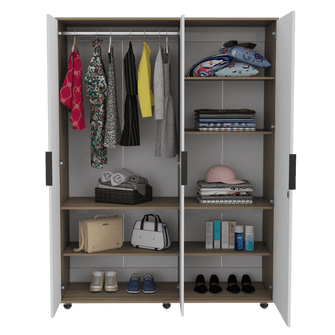 Combo para Habitación Lisandro, Incluye Cama y Closet