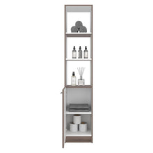 Organizador de Baño Aqua, Avellana y Blanco, con Variedad de Entrepaños ZF