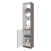 Organizador de Baño Aqua, Avellana y Blanco, con Variedad de Entrepaños ZF