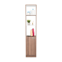 Organizador de Baño Aqua, Avellana y Blanco, con Variedad de Entrepaños ZF