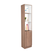 Organizador de Baño Aqua, Avellana y Blanco, con Variedad de Entrepaños ZF